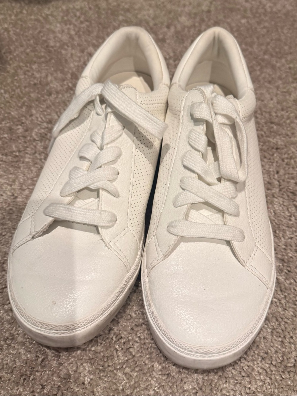 Classic White Leather Sneakers